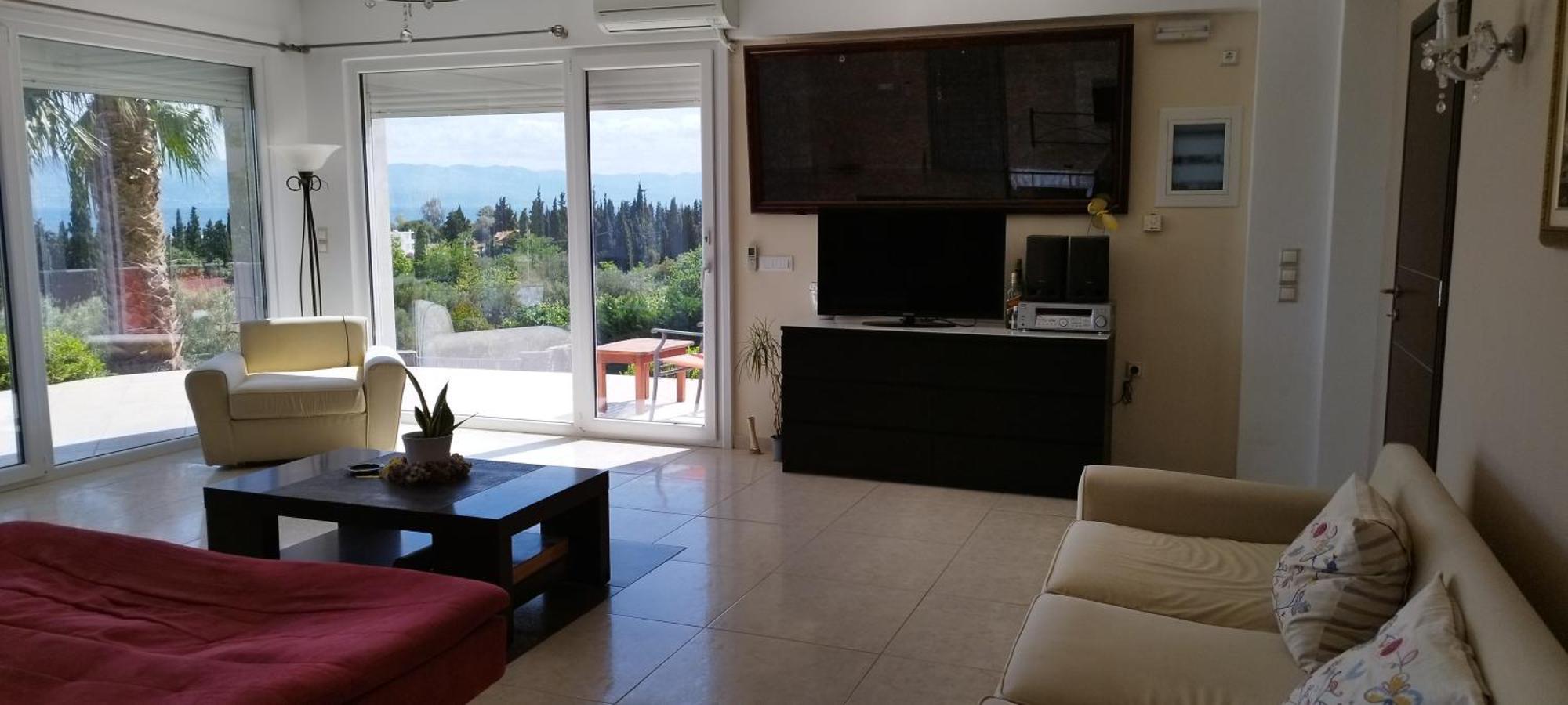 View Διαμερισμα Villa Loukissia Bagian luar foto