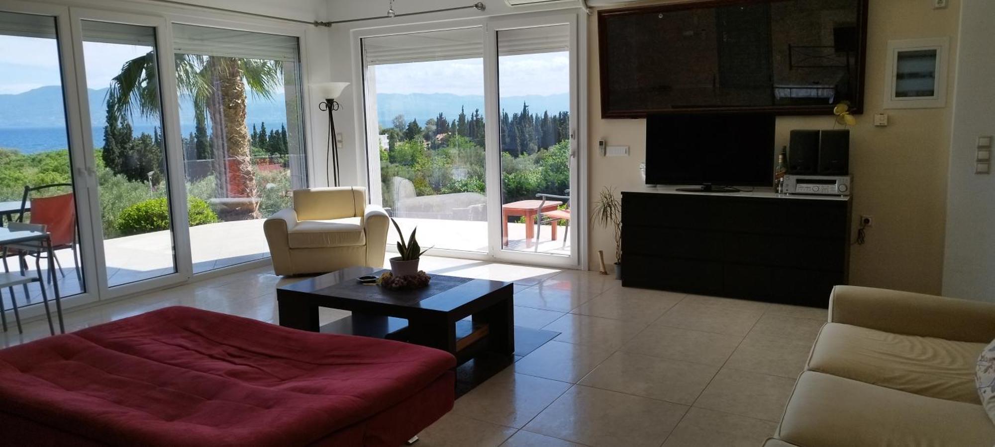 View Διαμερισμα Villa Loukissia Bagian luar foto