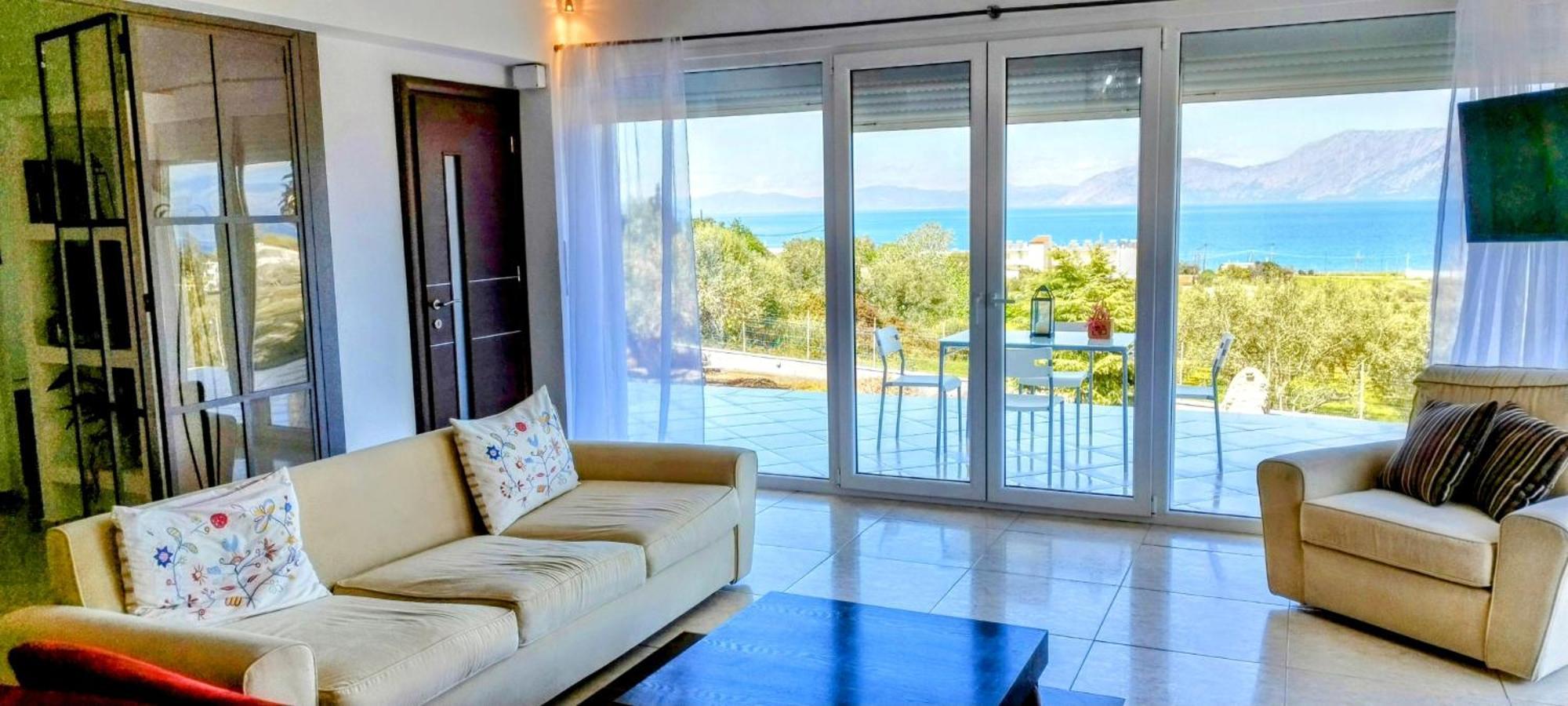 View Διαμερισμα Villa Loukissia Bagian luar foto