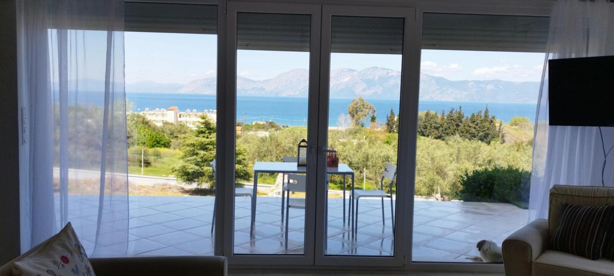 View Διαμερισμα Villa Loukissia Bagian luar foto
