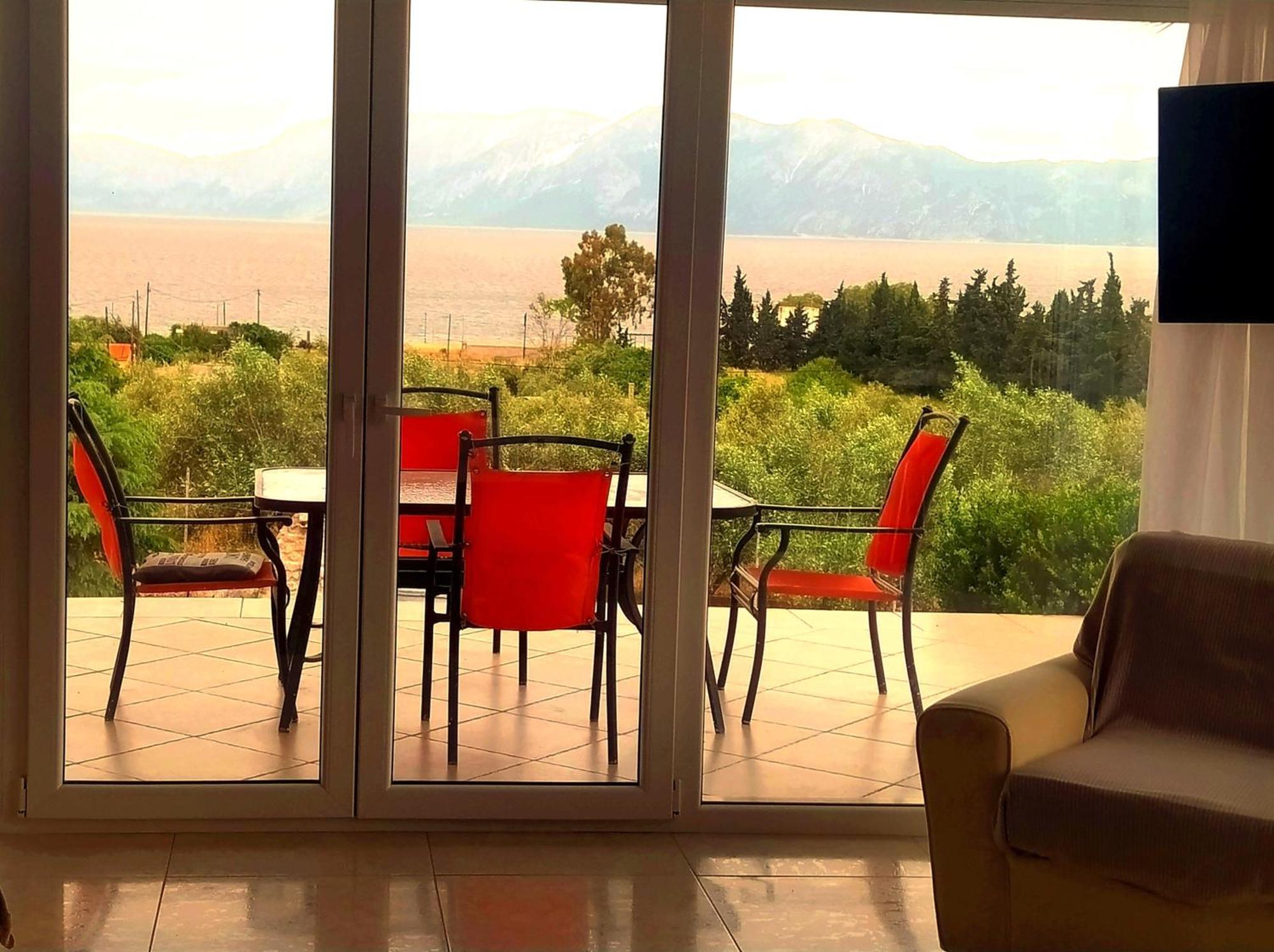 View Διαμερισμα Villa Loukissia Bagian luar foto